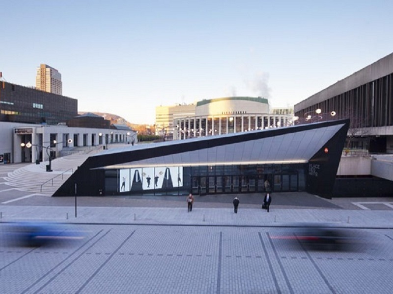 蒙特利尔艺术广场(Place Des Arts)文化空间设