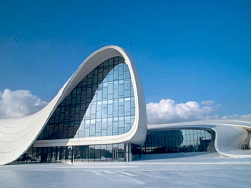 zaha hadid作品：Heydar Aliyev文化中心