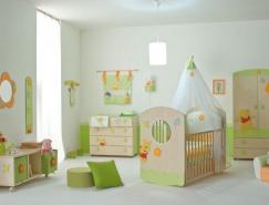 小熊维尼系列婴儿房设计