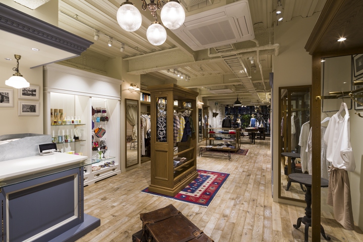 日本Ciaopanic潮流服装店铺设计