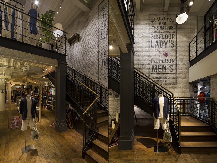 日本Ciaopanic潮流服装店铺设计