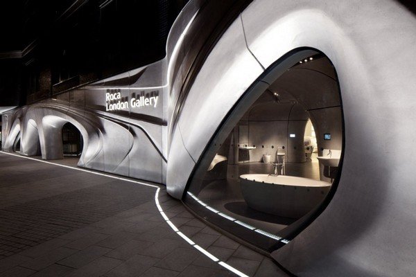Zaha Hadid作品:乐家卫浴伦敦展厅