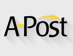 品牌设计欣赏：A-post物流公司